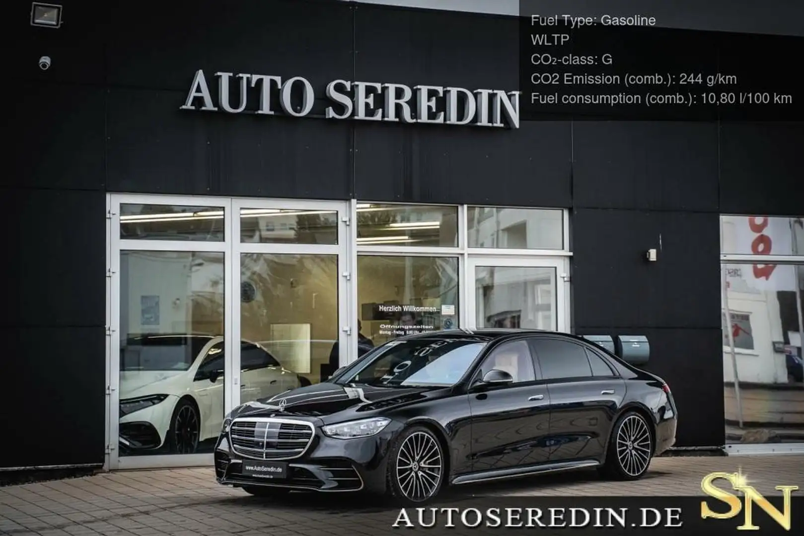 Mercedes-Benz S 580 S580 long 2025 PROD.+AMG+TV+4D SOUND+EXCLUSIVE Noir - 1