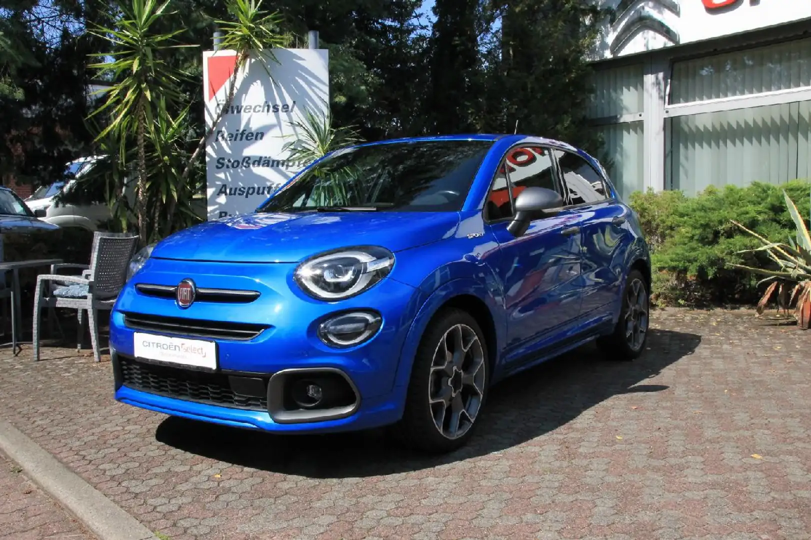 Fiat 500X Sport Blau - 1