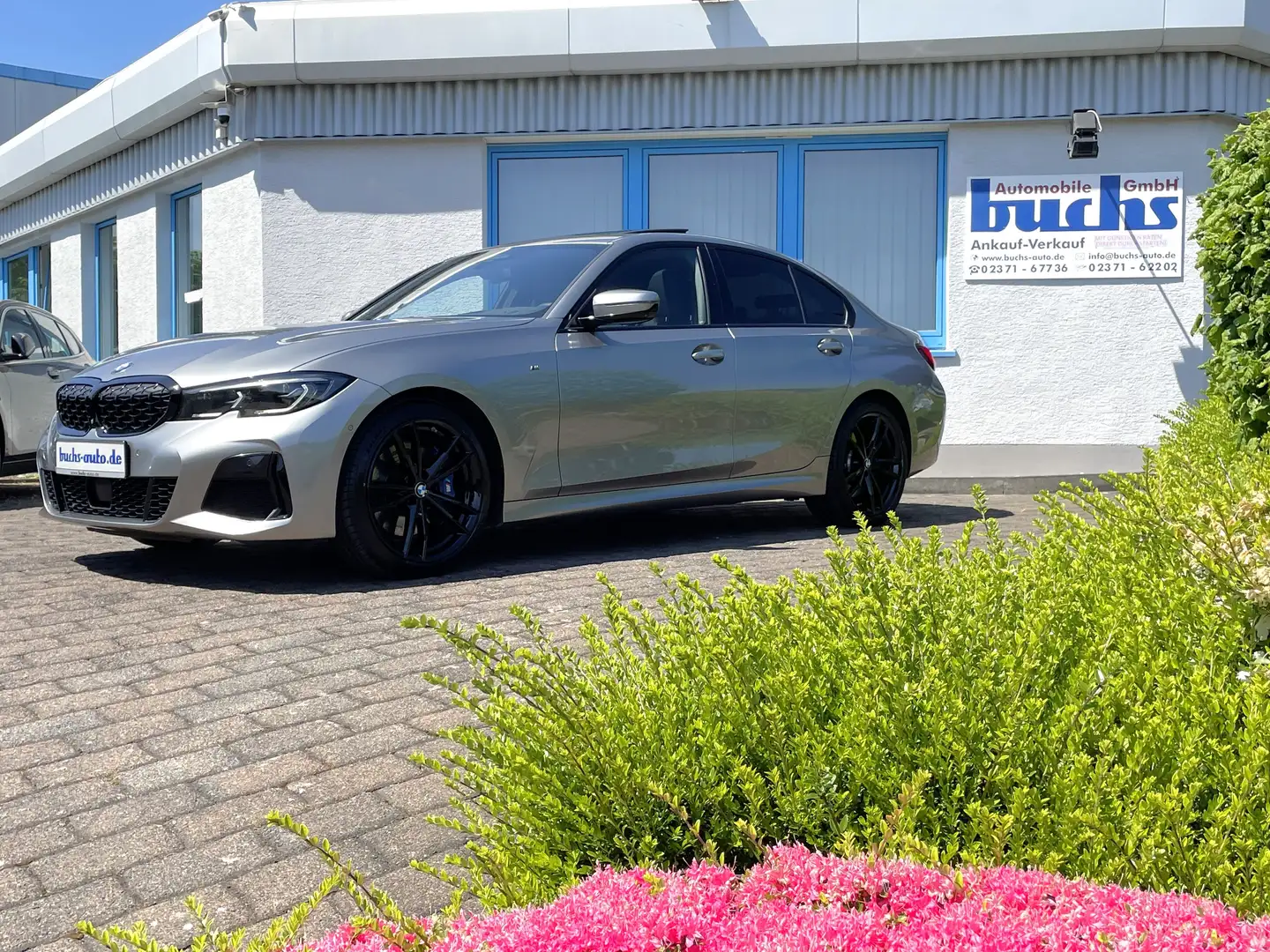 BMW 340 M340d xDrive Lim. AHK Laser ACC HUD Standheizung Grau - 2