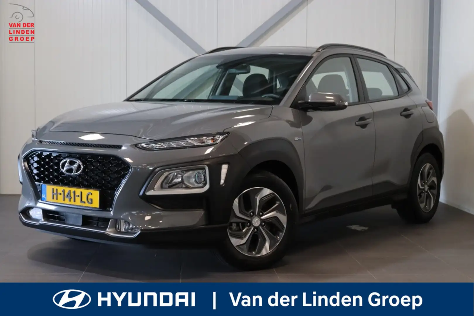 Hyundai KONA 1.6 GDI HEV Comfort|Navi|Camera|16"|Krell|Rijklaar Grijs - 1