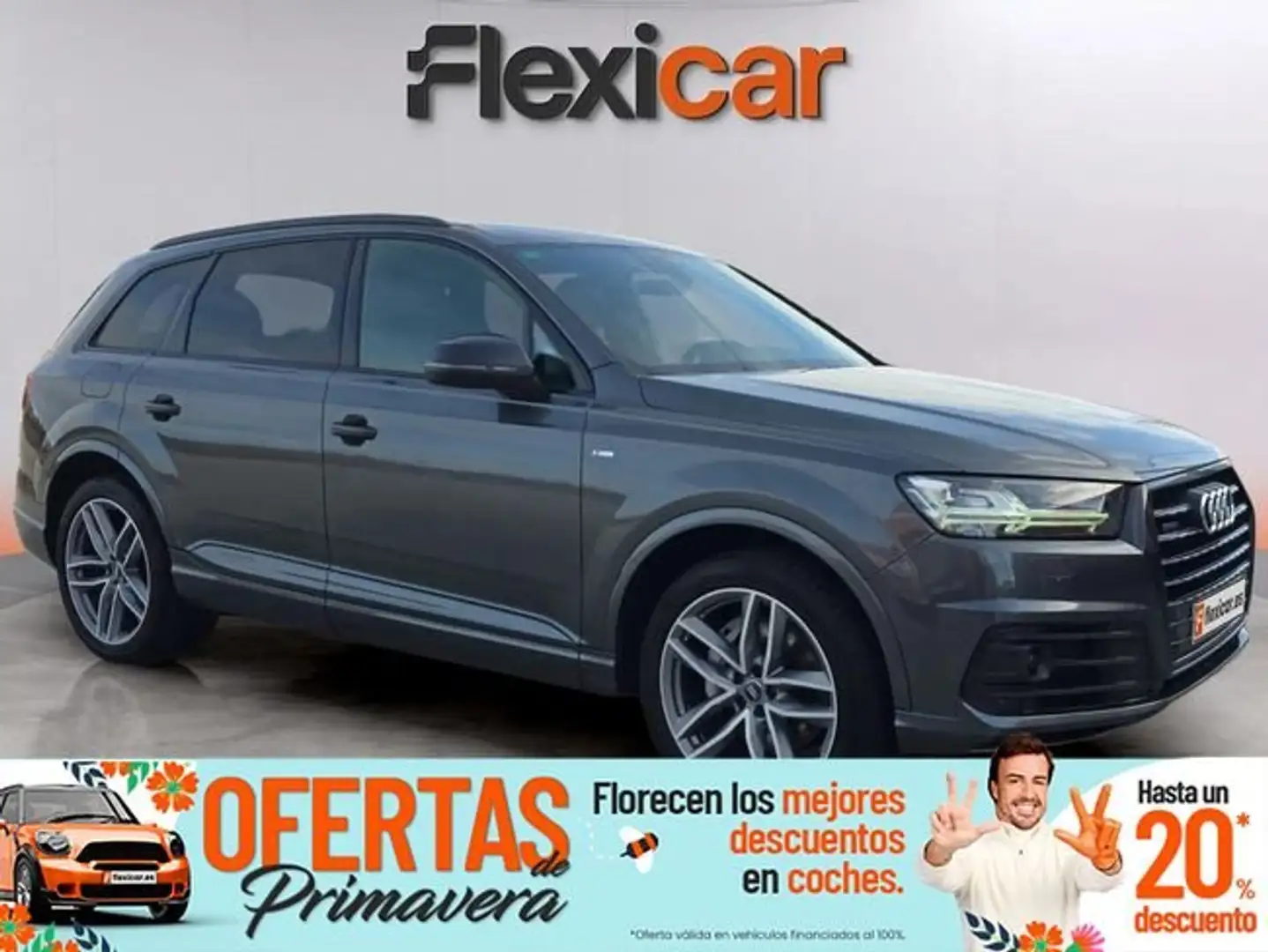 Audi Q7 Black line 45 TDI 170kW (232CV) qua. ti. Gris - 1