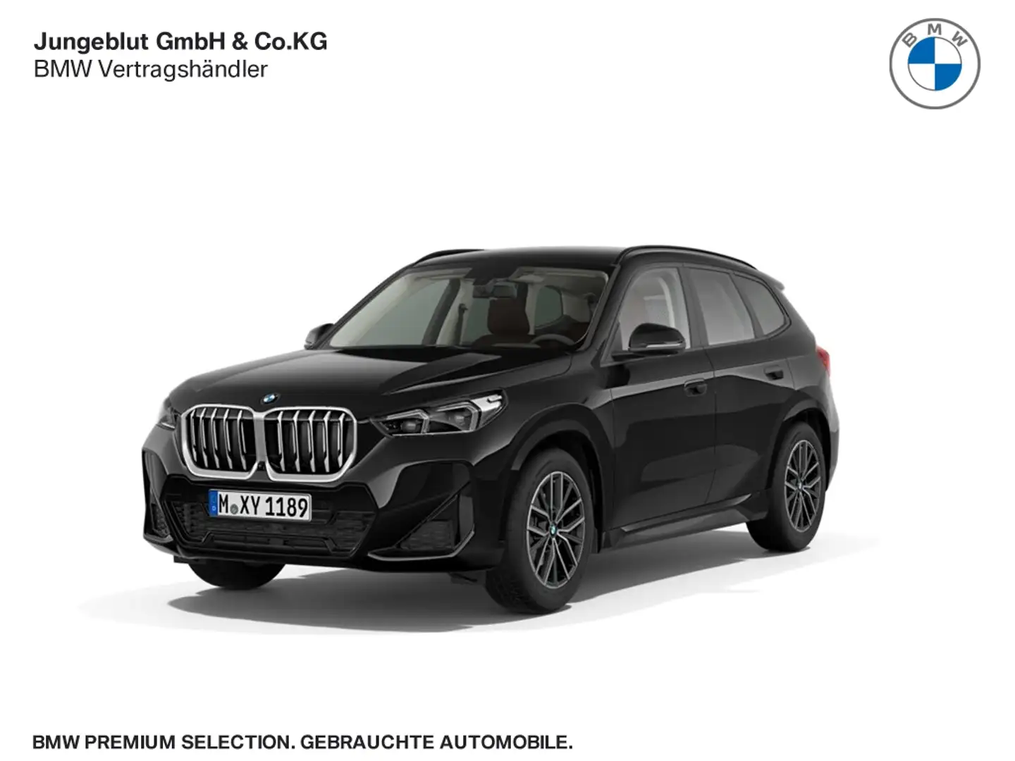 BMW X1 20i sDrive M Sport Park-Assist/AHK/Aktivsitz/Fernl Schwarz - 1