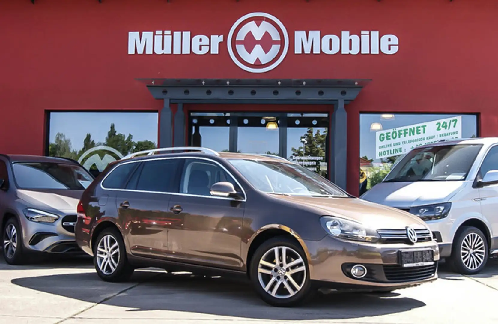 Volkswagen Golf Variant VI 1.2 Comfortline KLIMA PDC SIHZG Brązowy - 1