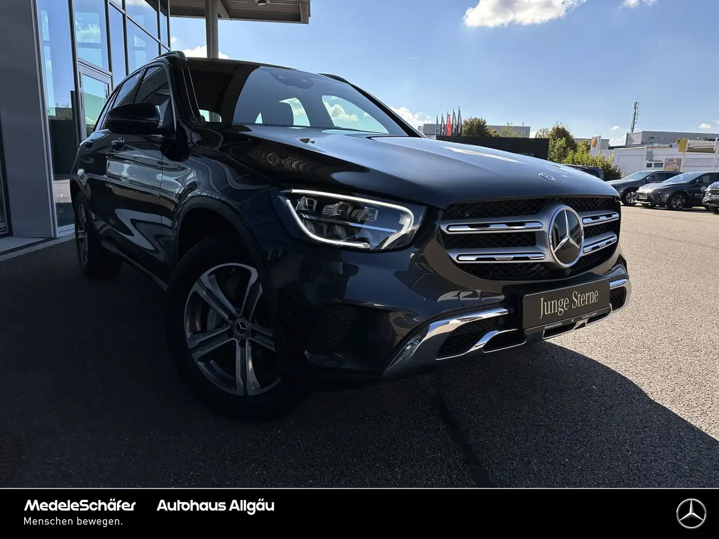 Mercedes-Benz GLC 400 GLC 400 d 4M AHK Dist AirBody 360 Keyl Sitzklima Gris - 2