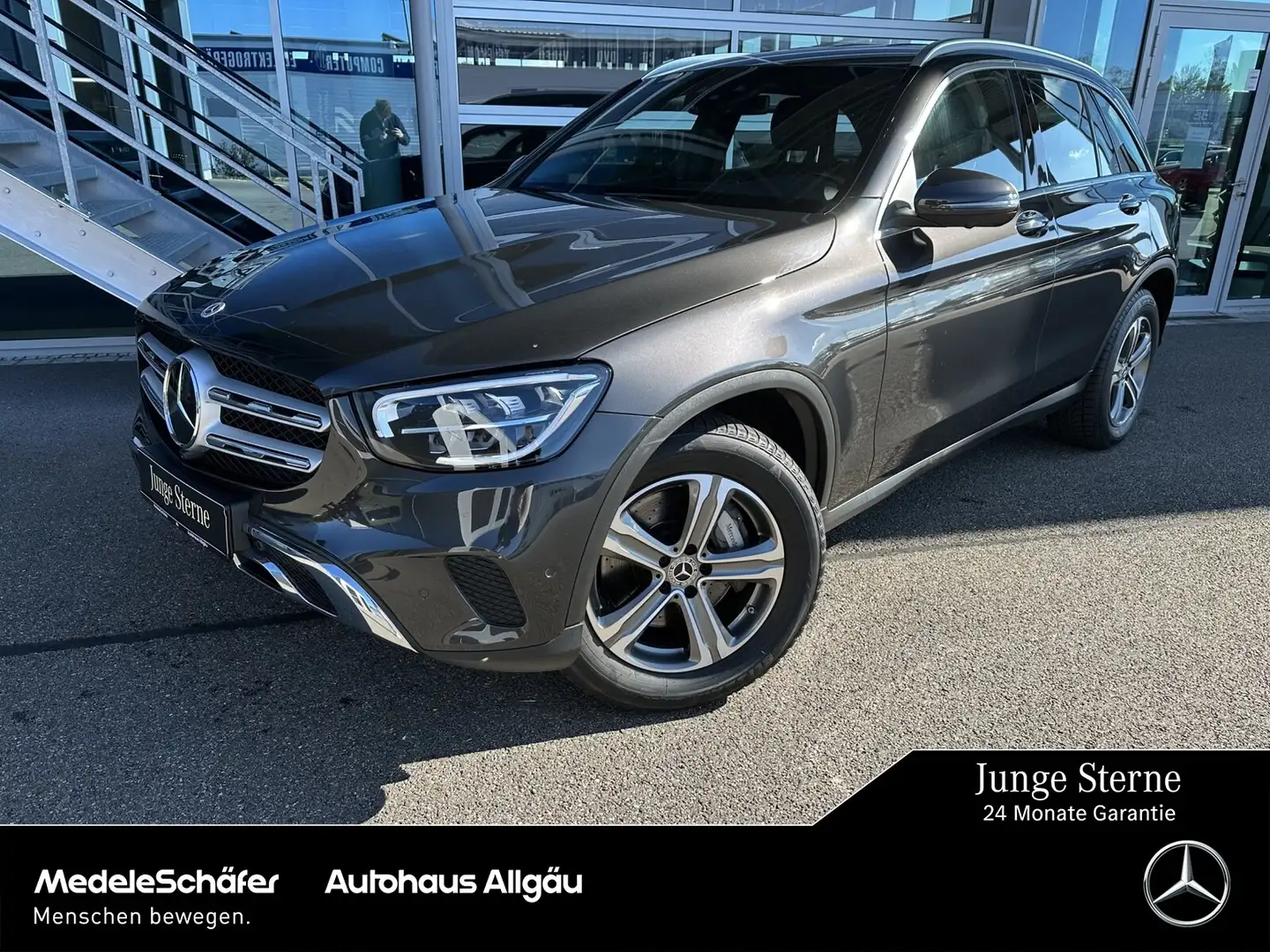 Mercedes-Benz GLC 400 GLC 400 d 4M AHK Dist AirBody 360 Keyl Sitzklima Gris - 1