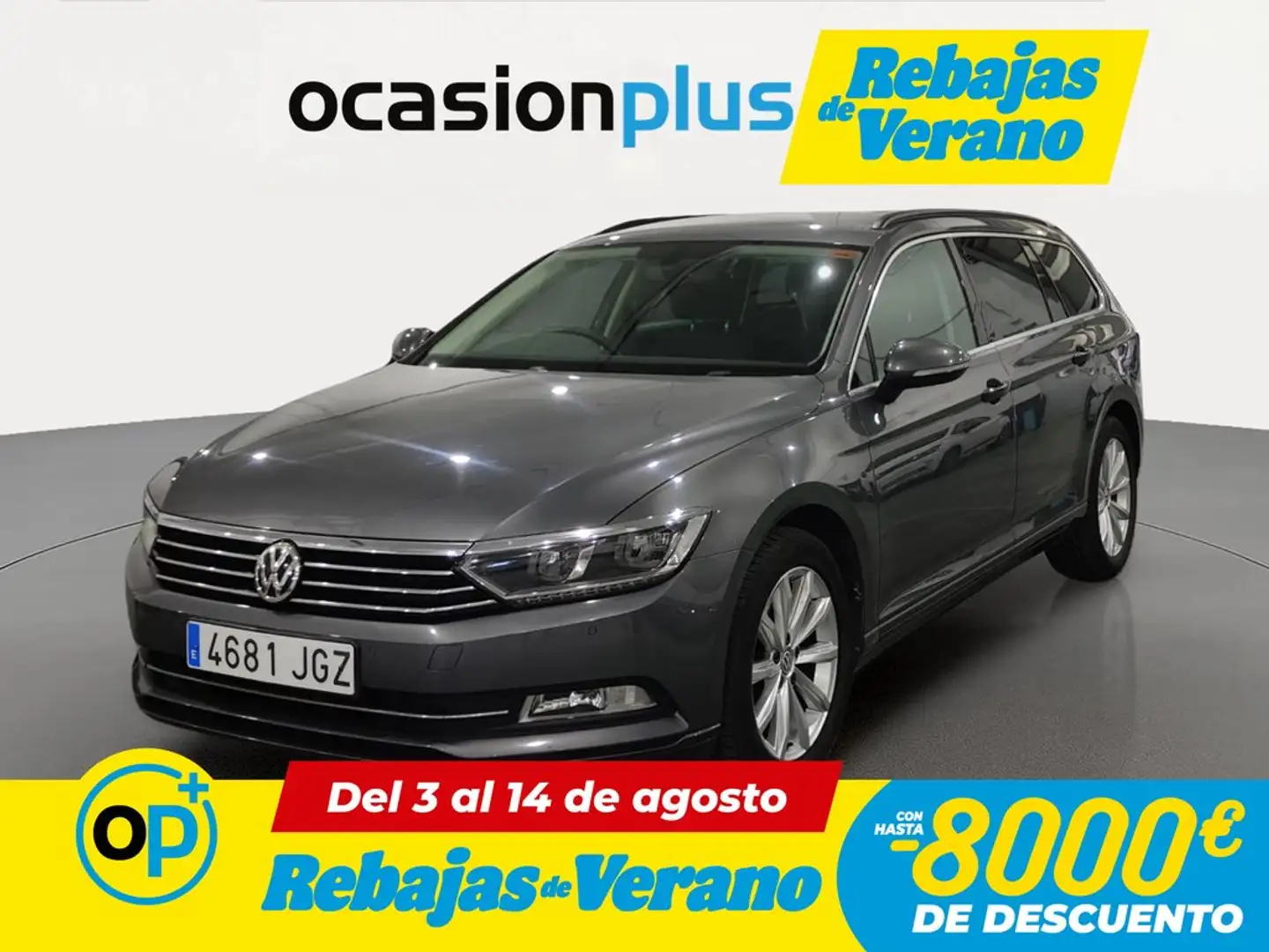 Volkswagen Passat Variant 1.6TDI Advance 88kW Gris - 1