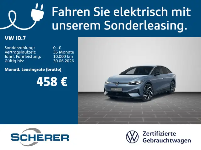 Volkswagen ID.7 Pro 77kWh IQ.LIGHT WäPu 360° AHK