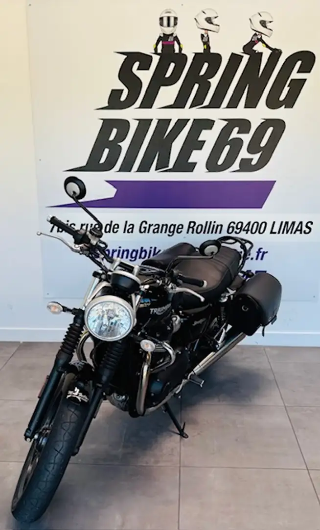 Triumph Street Twin Negru - 2