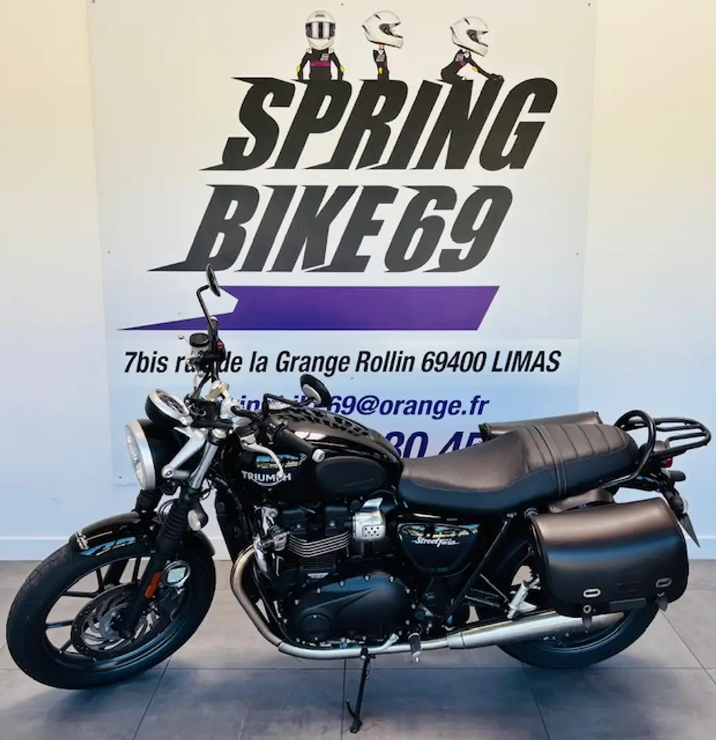 Triumph Street Twin Negru - 1