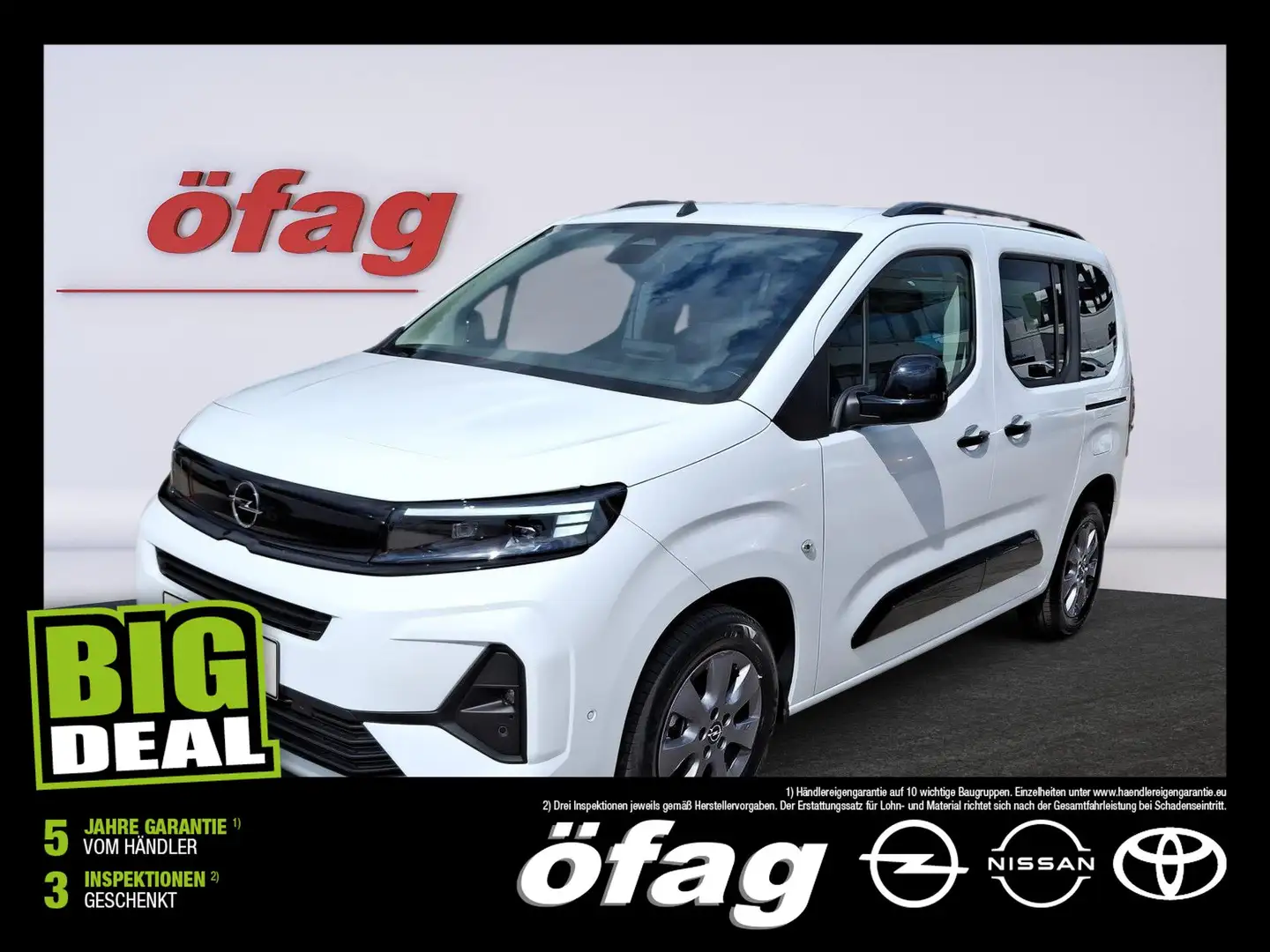 Opel Combo 1.5 Diesel L GS Weiß - 1