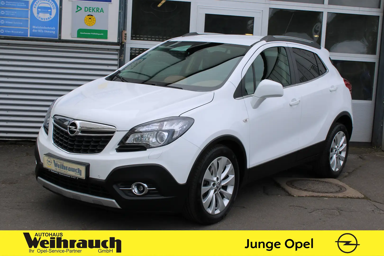 Opel Mokka 1.4 Turbo AT Innovation+Bose+Navi+ Blanc - 1