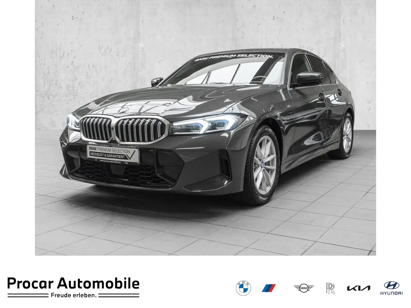 BMW 330 i xDrive M Sport GSD ACC S&Go HiFi Grijs - 1