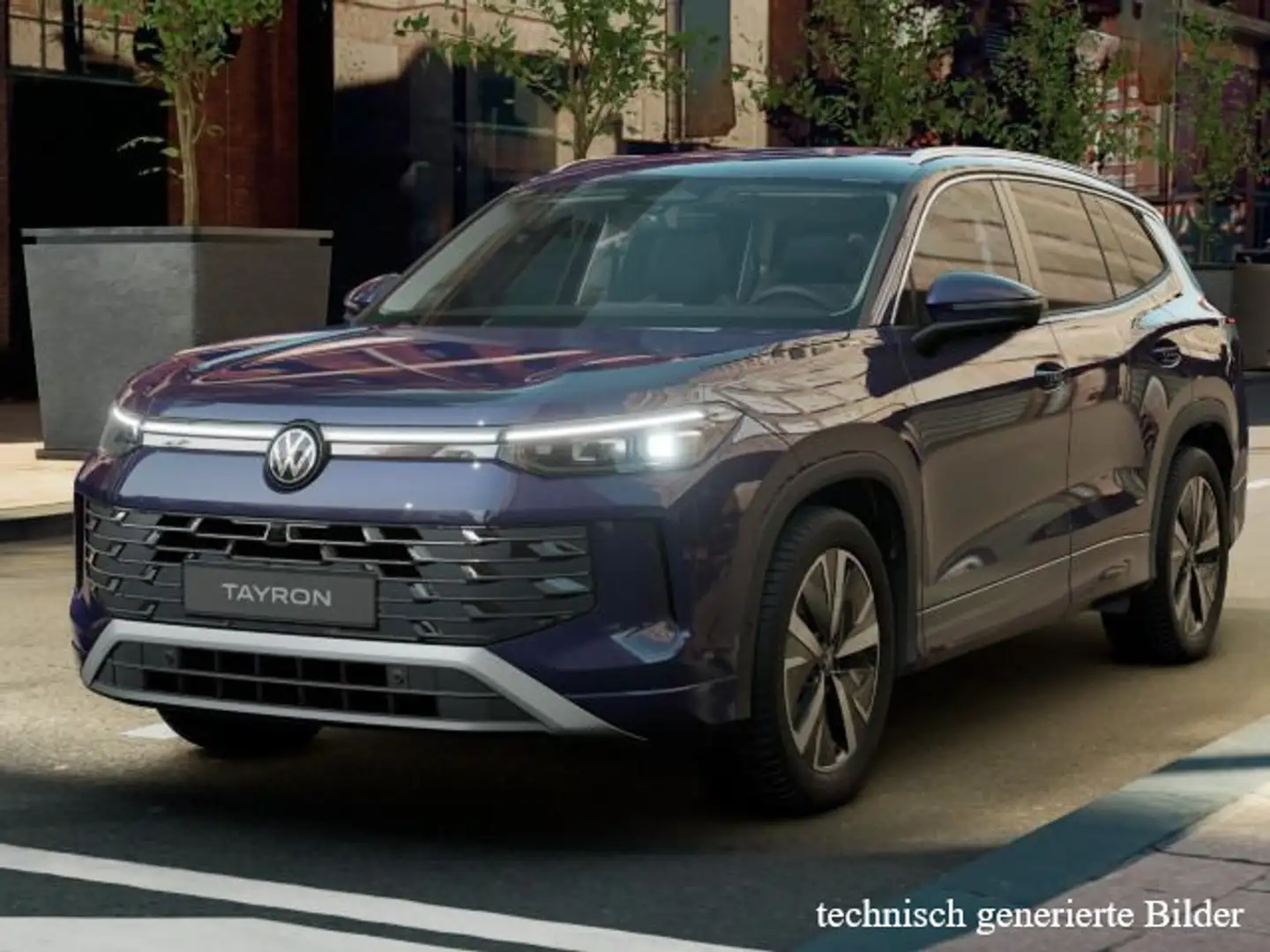 Volkswagen Tayron 1.5 eTSI Elegance DSG 7 Sitze AHK Violett - 2