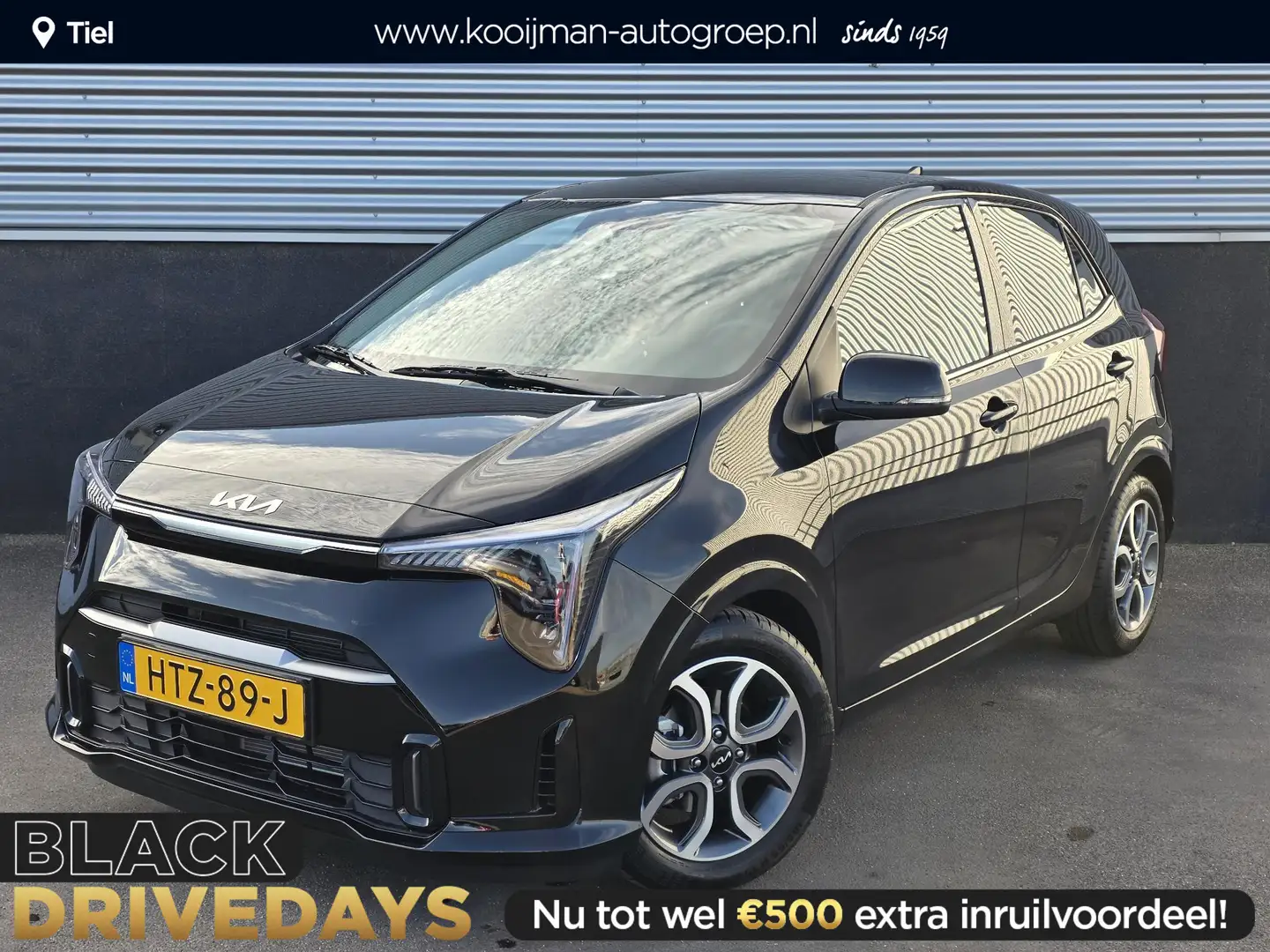 Kia Picanto 1.0 DPI ExecutiveLine Automaat, NL-auto! Stoel- & Noir - 1