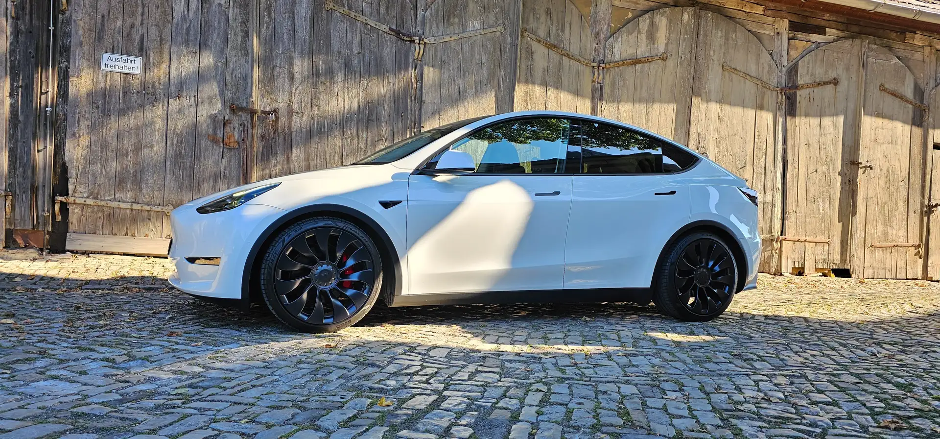 Tesla Model Y Performance, Unfallfrei, Winterräder Weiß - 2