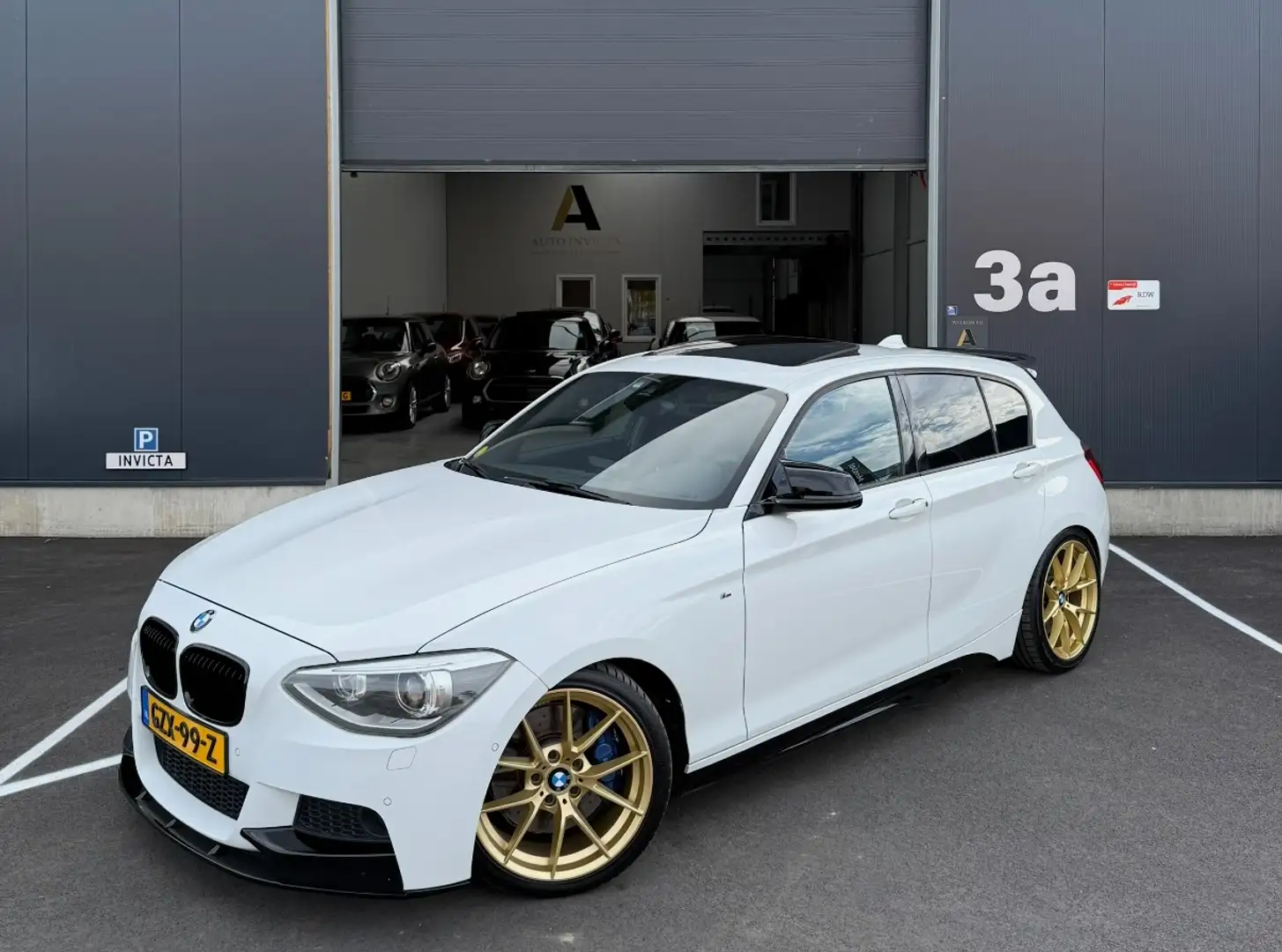 BMW 125 125D - M sport - Nieuwe motor- Full option! Wit - 1