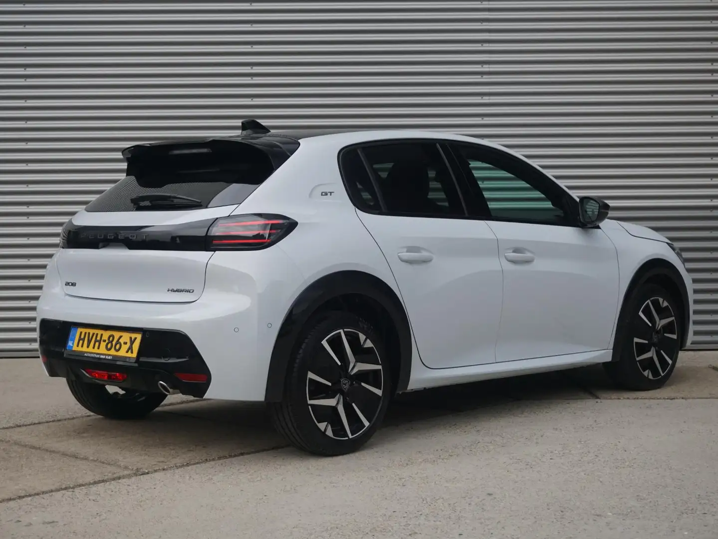 Peugeot 208 1.2 Hybrid 110 e-DCS6 GT Alcantara interieur Wit - 2