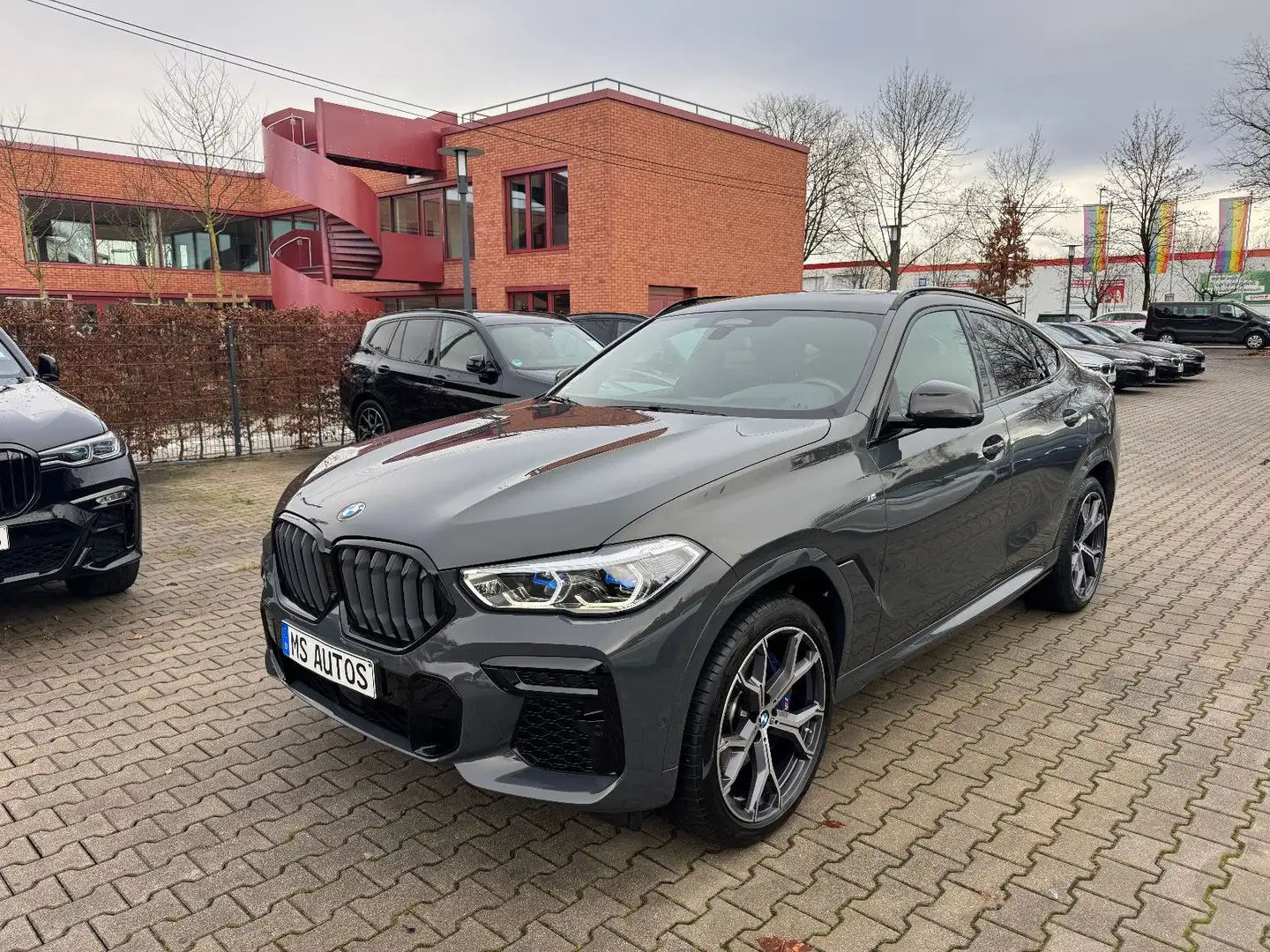 BMW X6 xD30d M-Sport*SoftClos*Pano*360°Ka*HuD*Memory Grau - 1
