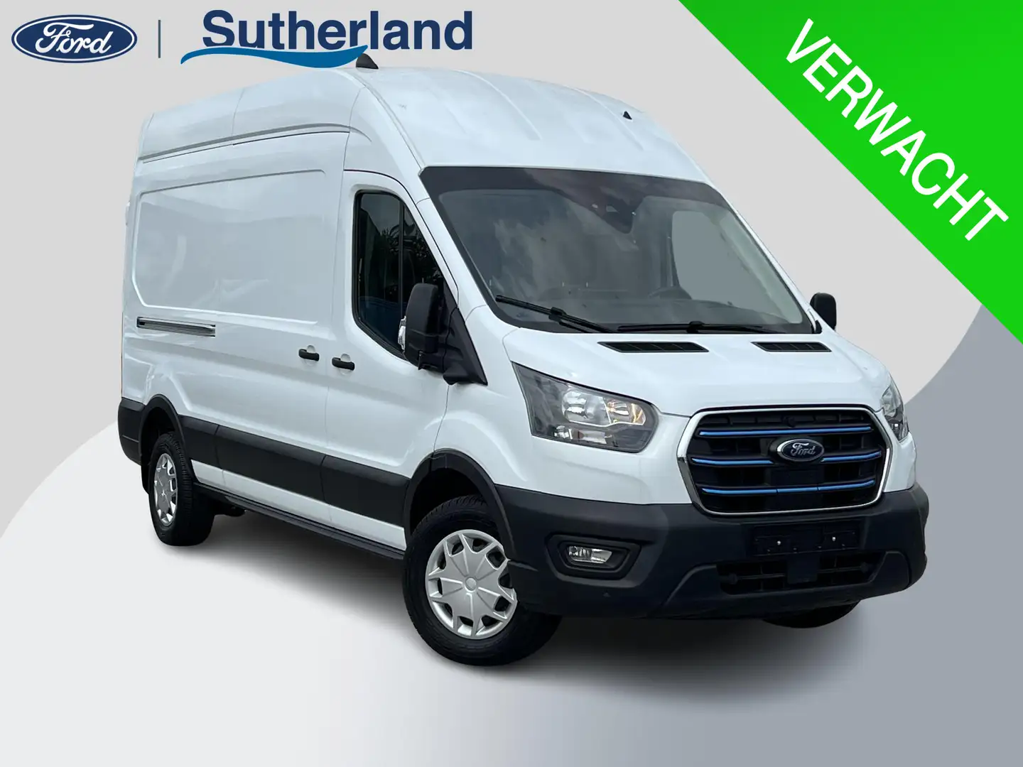 Ford E-Transit 350 L3H3 Trend 68 kWh 184pk | SYNC 4 | Hoog Dak | Wit - 1