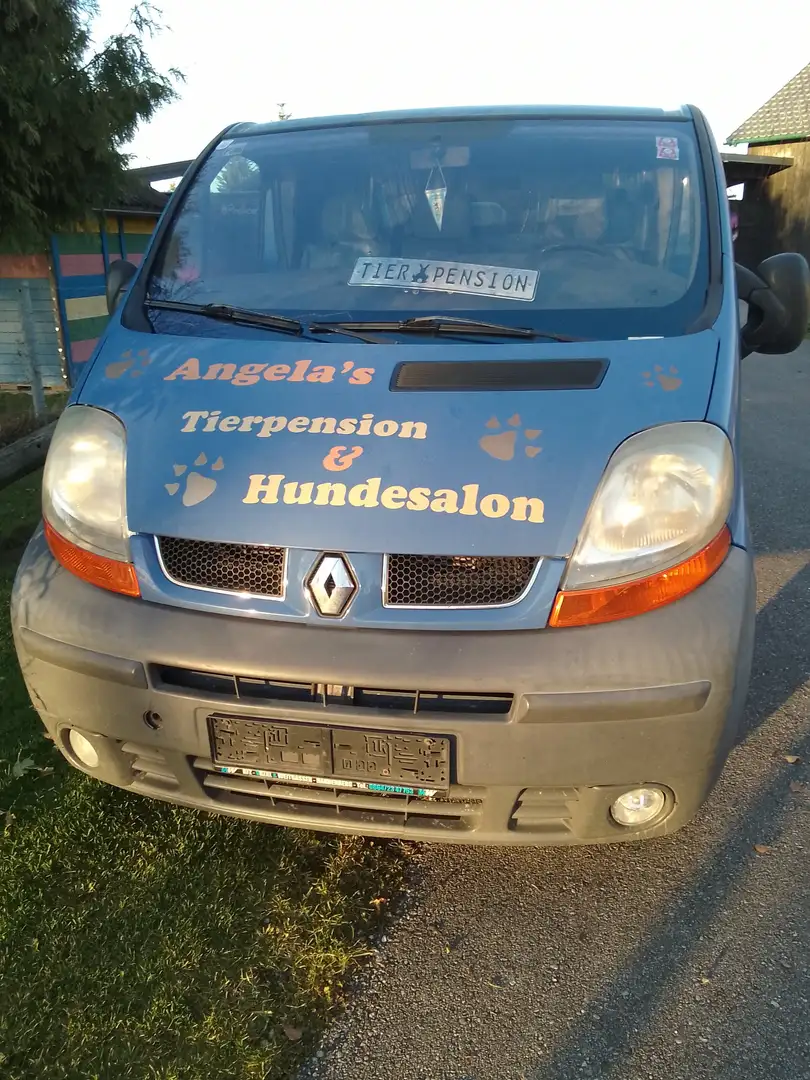 Renault Trafic Trafic Kombi L1H1 1,9 dCi kurz NL 1000 Blau - 2