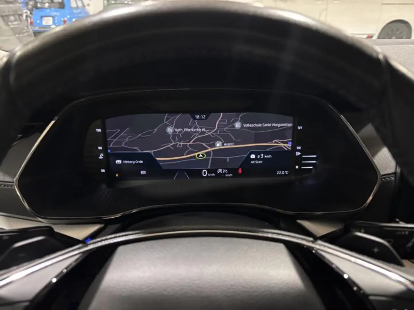 Skoda Octavia 2,0DSG BLACK EDITION VIRTUAL COCKPIT RÜCKFAHRKAMERA ANHÄNGEKUPPLUNG LENKRADHEIZUNG Schwarz - 2