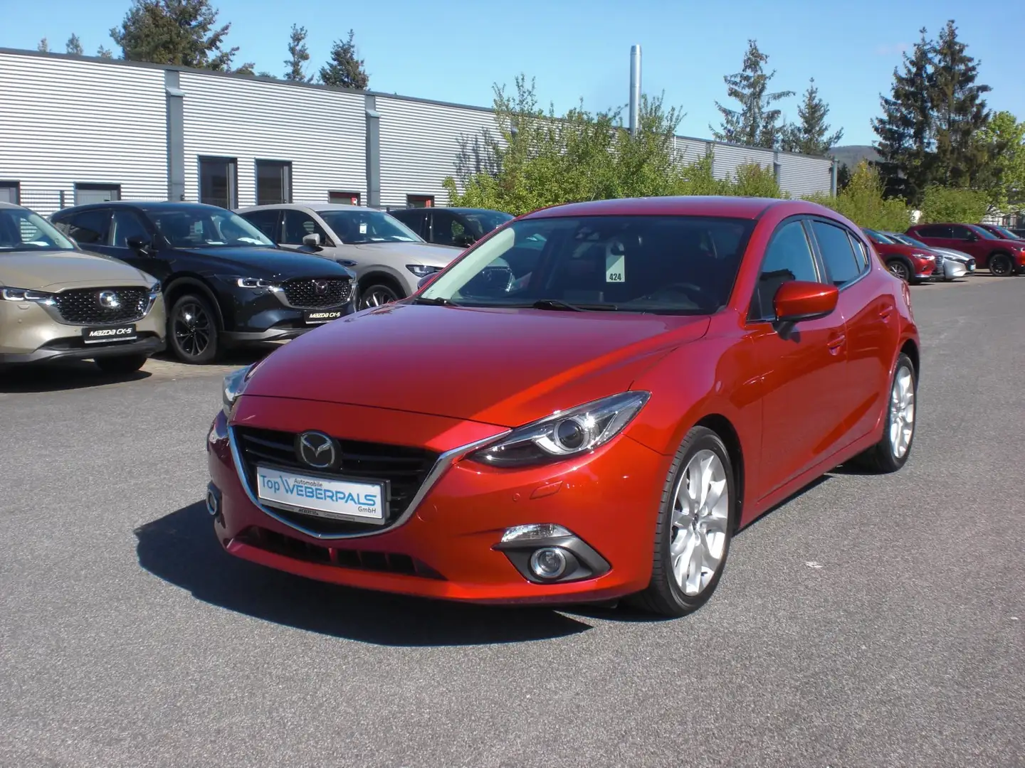 Mazda 3 Sports-Line* Haed Up* Standheizung*Bose* Rot - 1