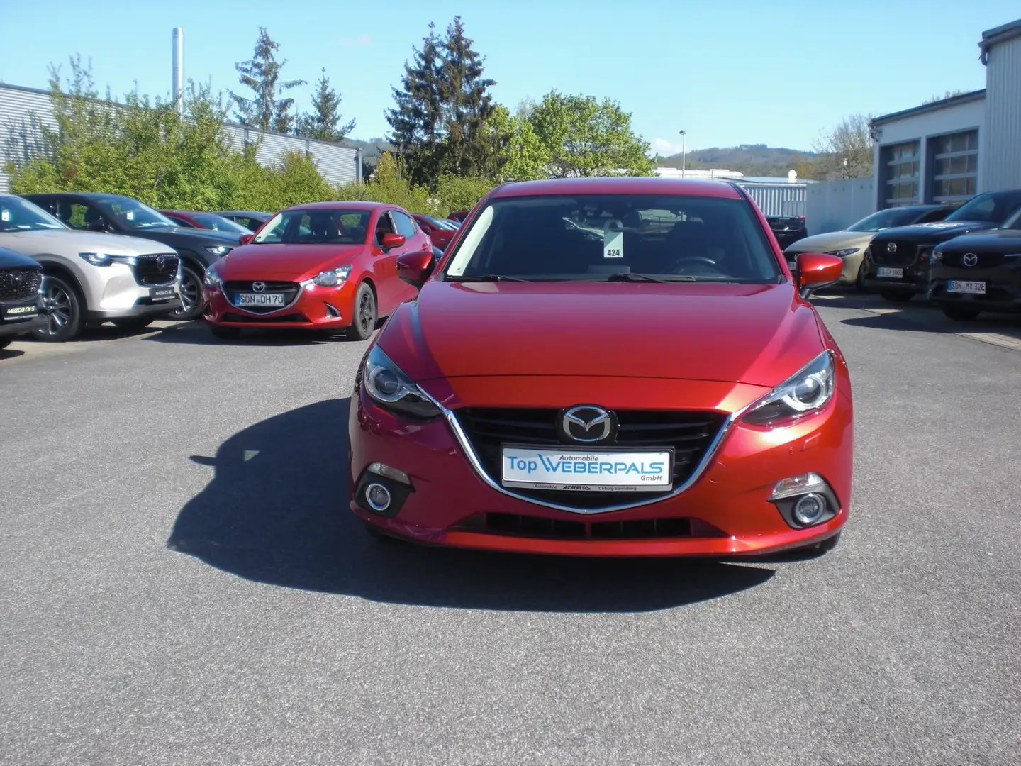 Mazda 3 Sports-Line* Haed Up* Standheizung*Bose* Rot - 2
