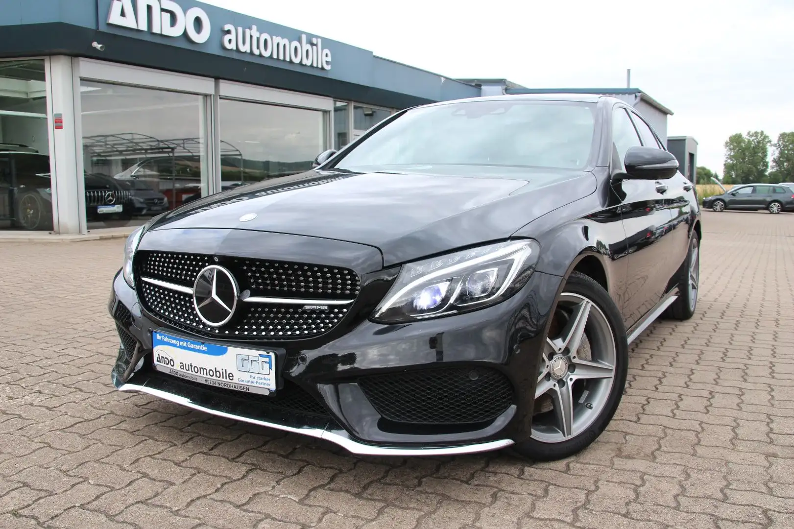 Mercedes-Benz C 300 H Lim. AMG-Line BlueTec Hybrid BUR/HUD/ACC Noir - 2