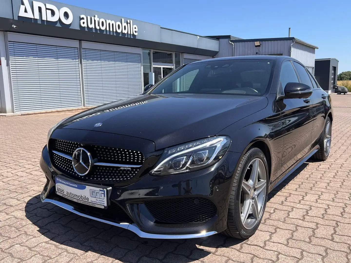 Mercedes-Benz C 300 H Lim. AMG-Line BlueTec Hybrid BUR/HUD/ACC Nero - 1