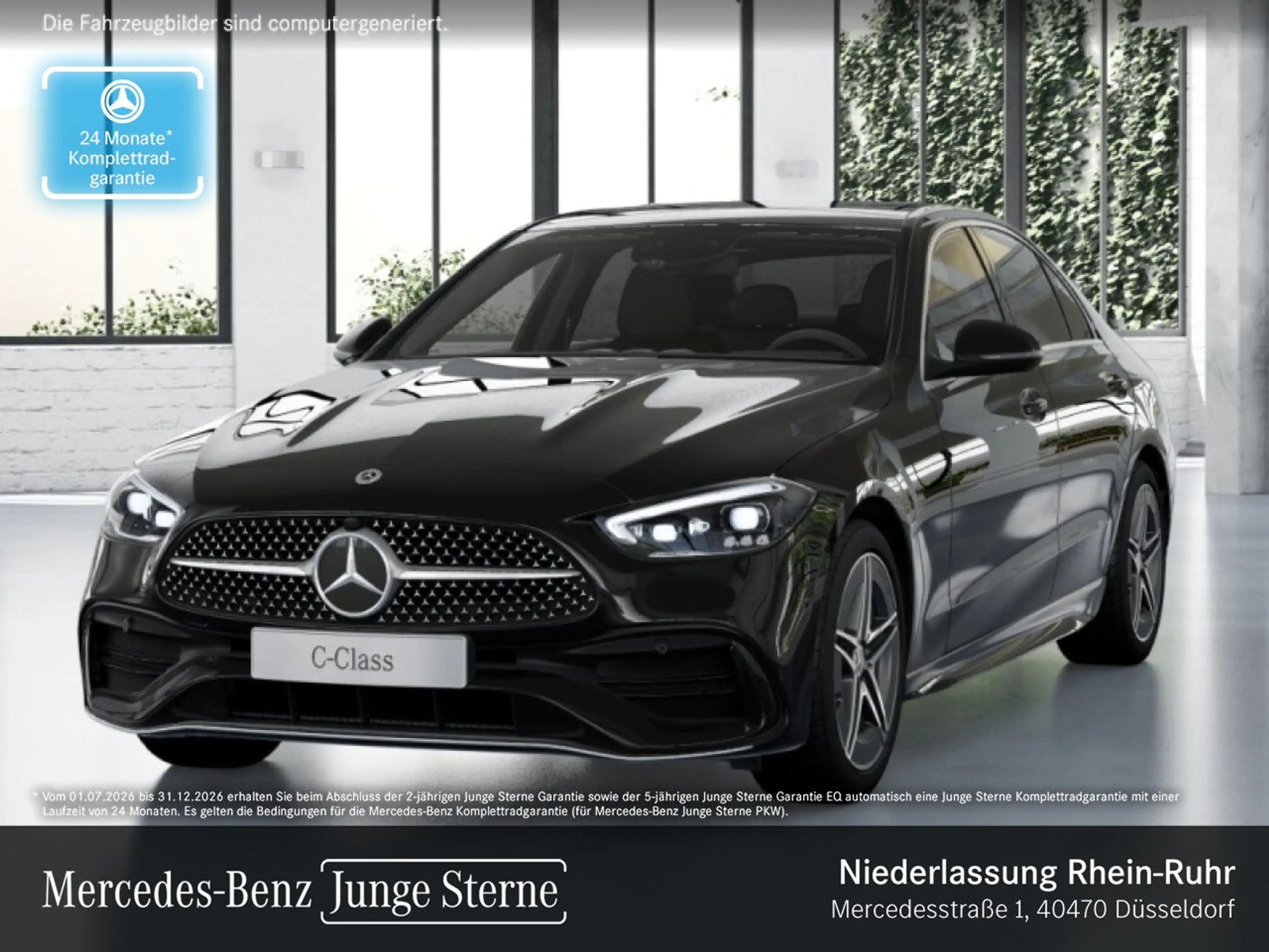 Mercedes-Benz C 220 d AMG+PANO+KAMERA+KEYLESS+9G