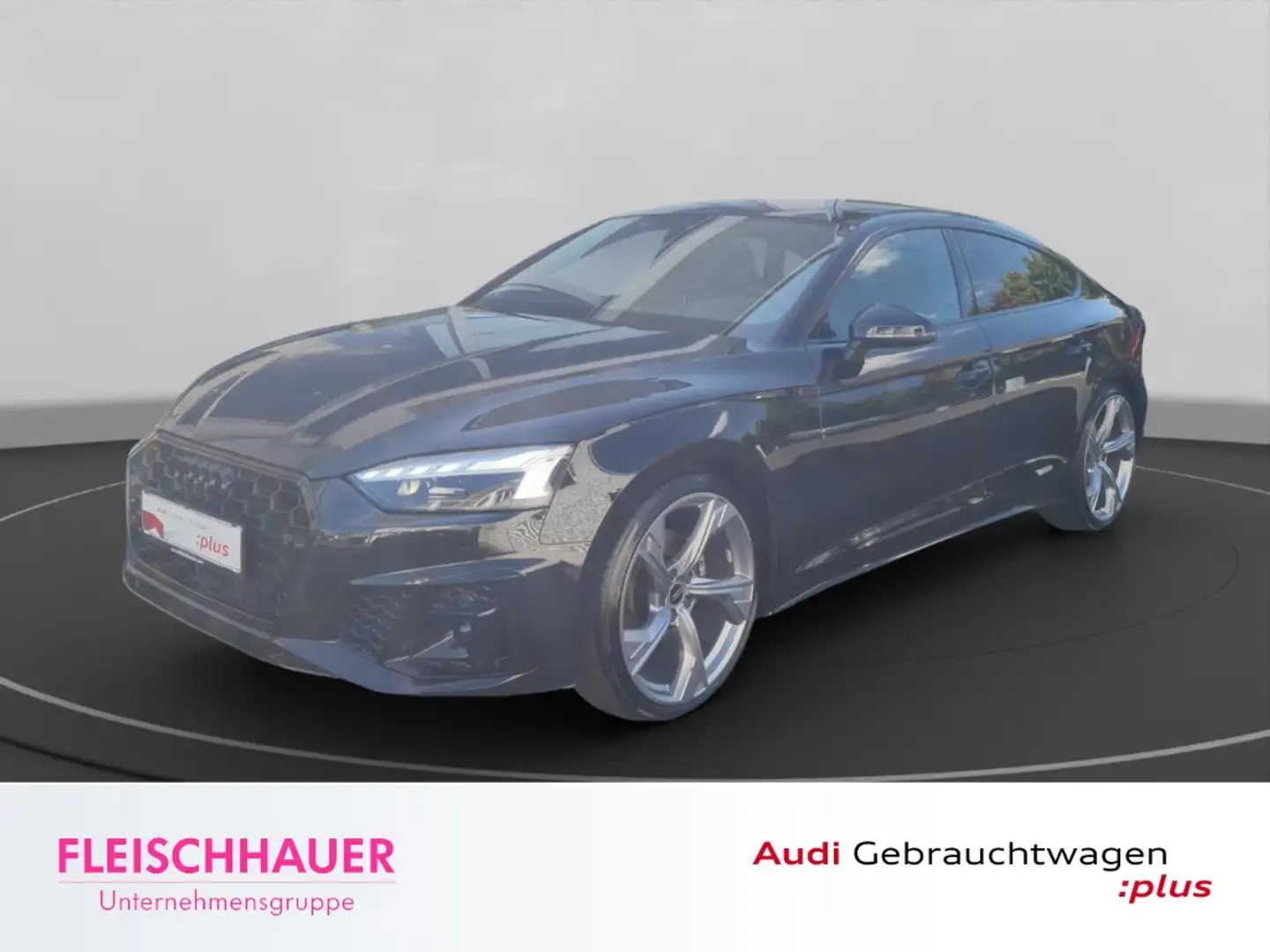 Audi A5 Sportback 35 TDI S line Matrix+B&O+AHK+Leder+Pano+ Schwarz - 1