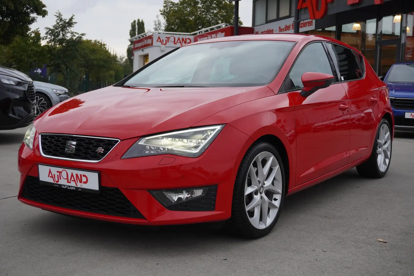 SEAT Leon 1.4 FR Sitzheizung Teilleder Bluetooth PDC Rosso - 2