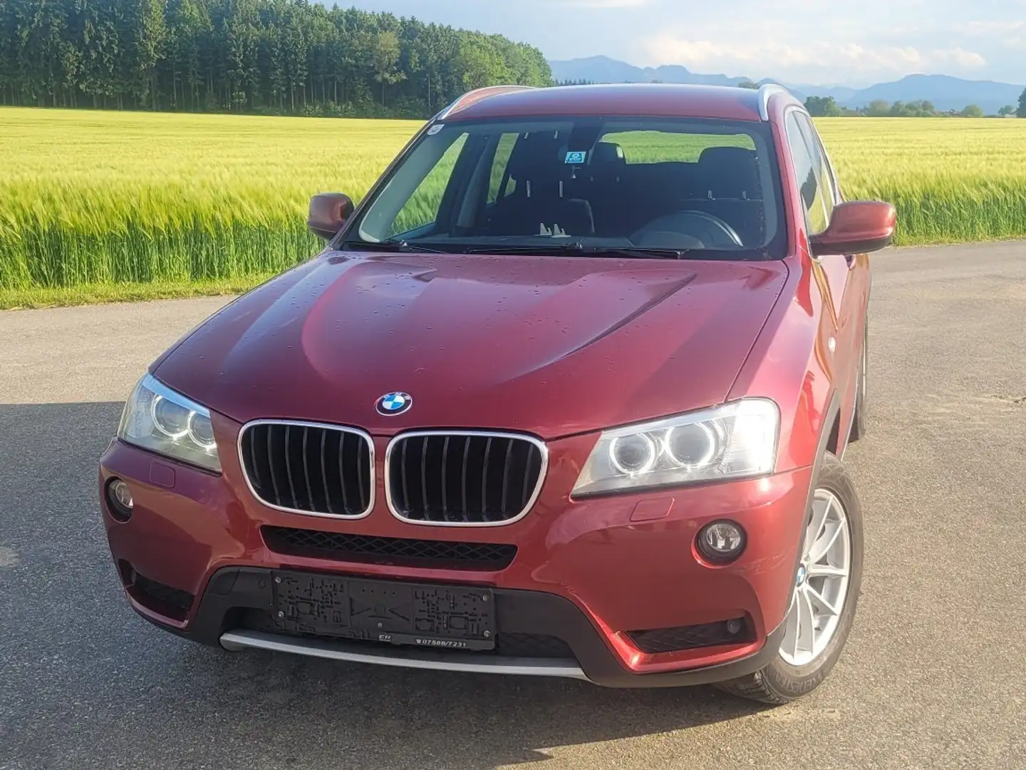 BMW X3 xDrive20d Österreich-Paket Aut. Rot - 1