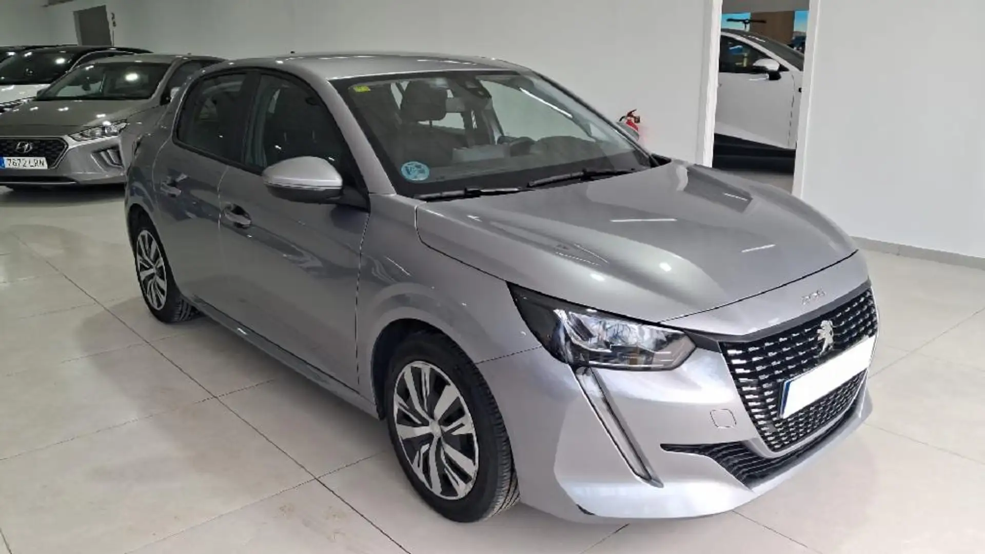 Peugeot 208 1.2 Puretech S&S Active 100 Gris - 1