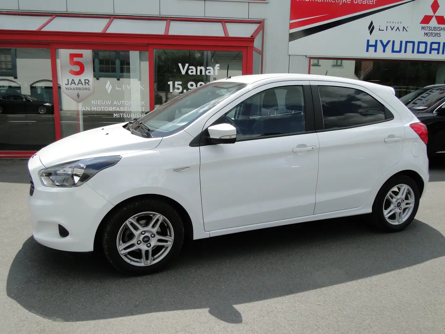 Ford Ka/Ka+ Ka+ 1.2i airco alu Blanc - 2