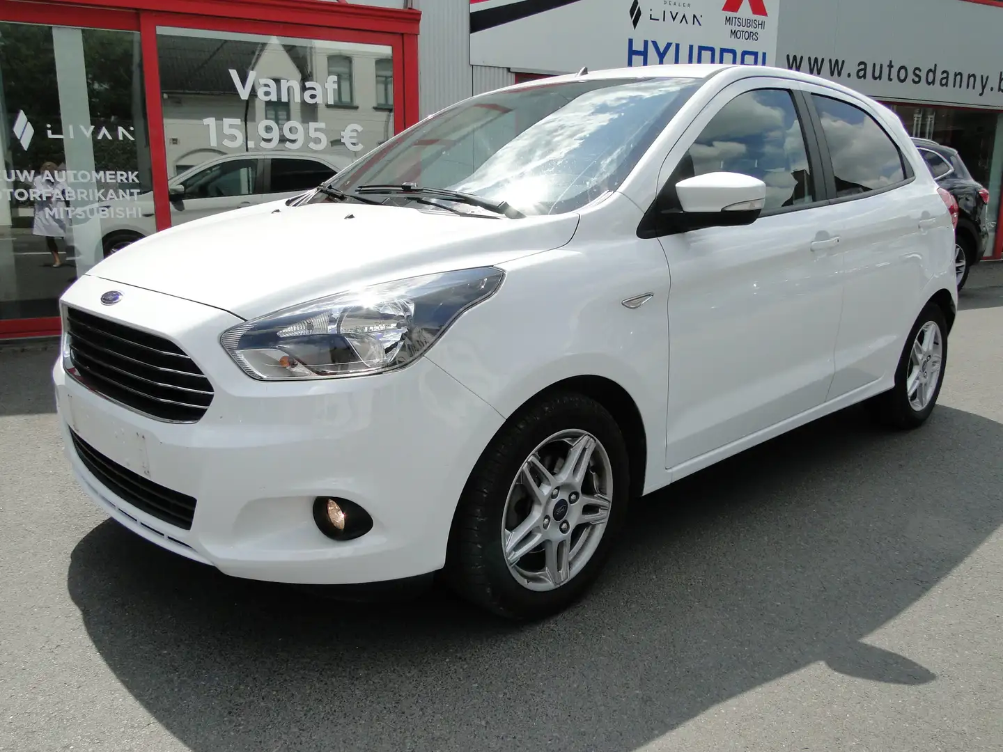 Ford Ka/Ka+ Ka+ 1.2i airco alu Blanc - 1