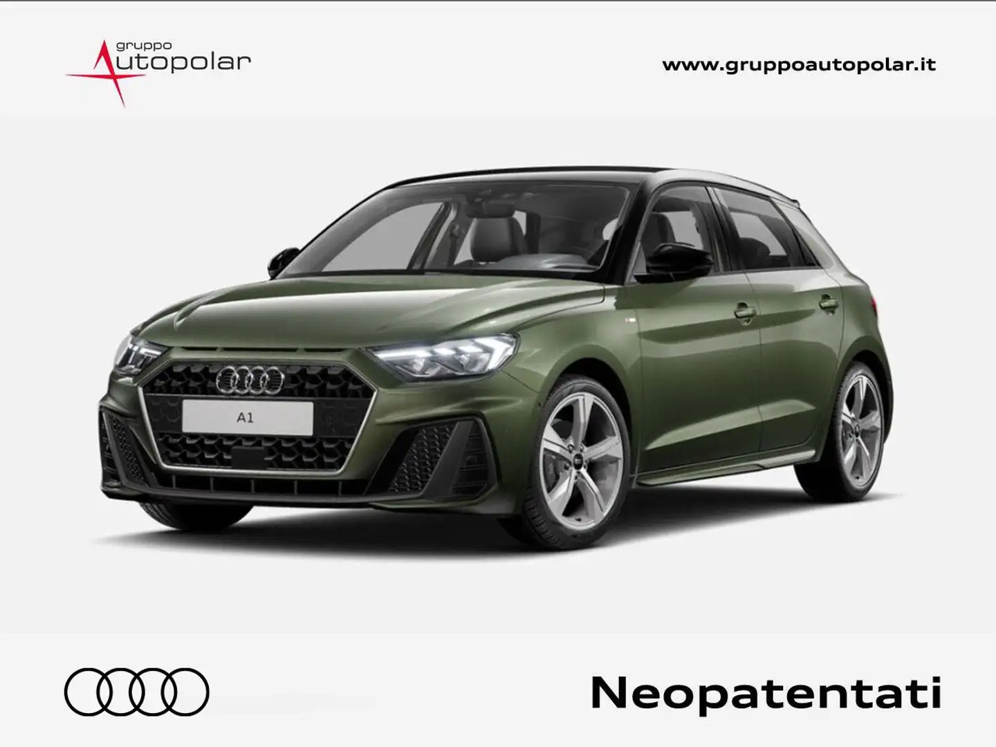 Audi A1 Sportback S line Edition 30 TFSI  85(116) kW(CV) S Verde - 1