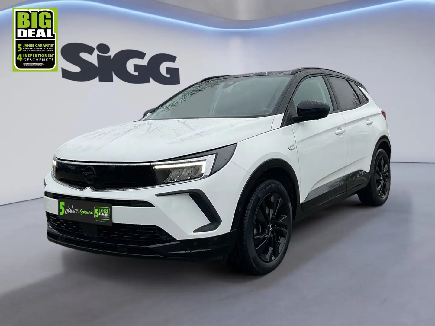 Opel Grandland 1.2 Turbo GS Automatik NAV Kamera Weiß - 2