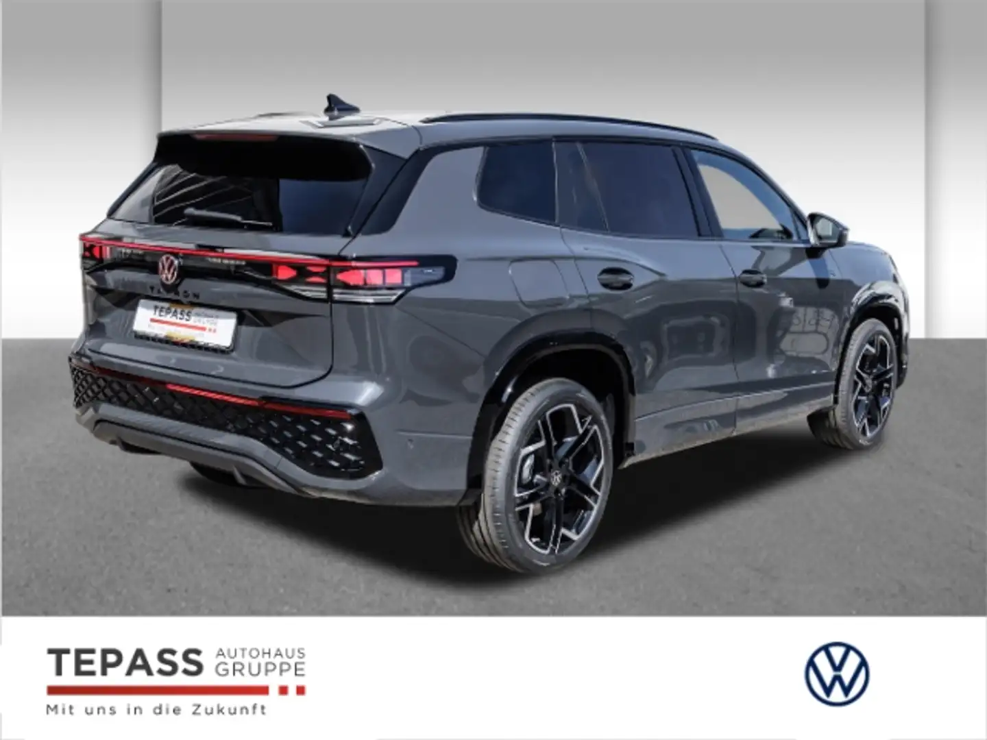 Volkswagen Tayron 2.0 TDI R-Line NAVI PANO STAND AHK Grijs - 2
