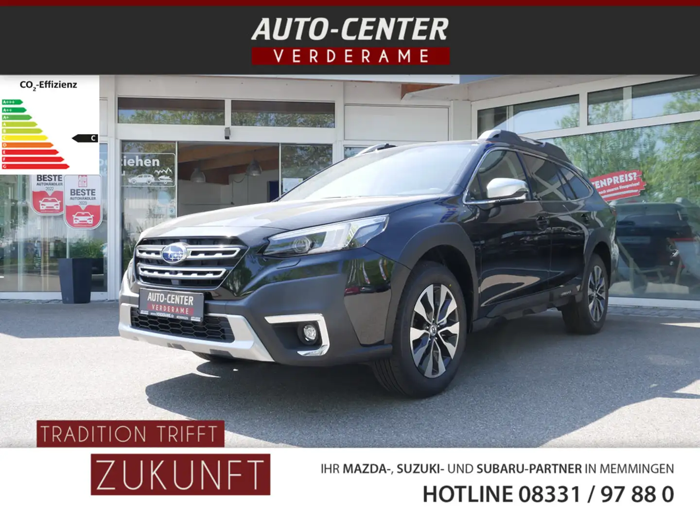 Subaru OUTBACK 2.5i Platinum H/K HGSD NAVI ACC LED Noir - 1