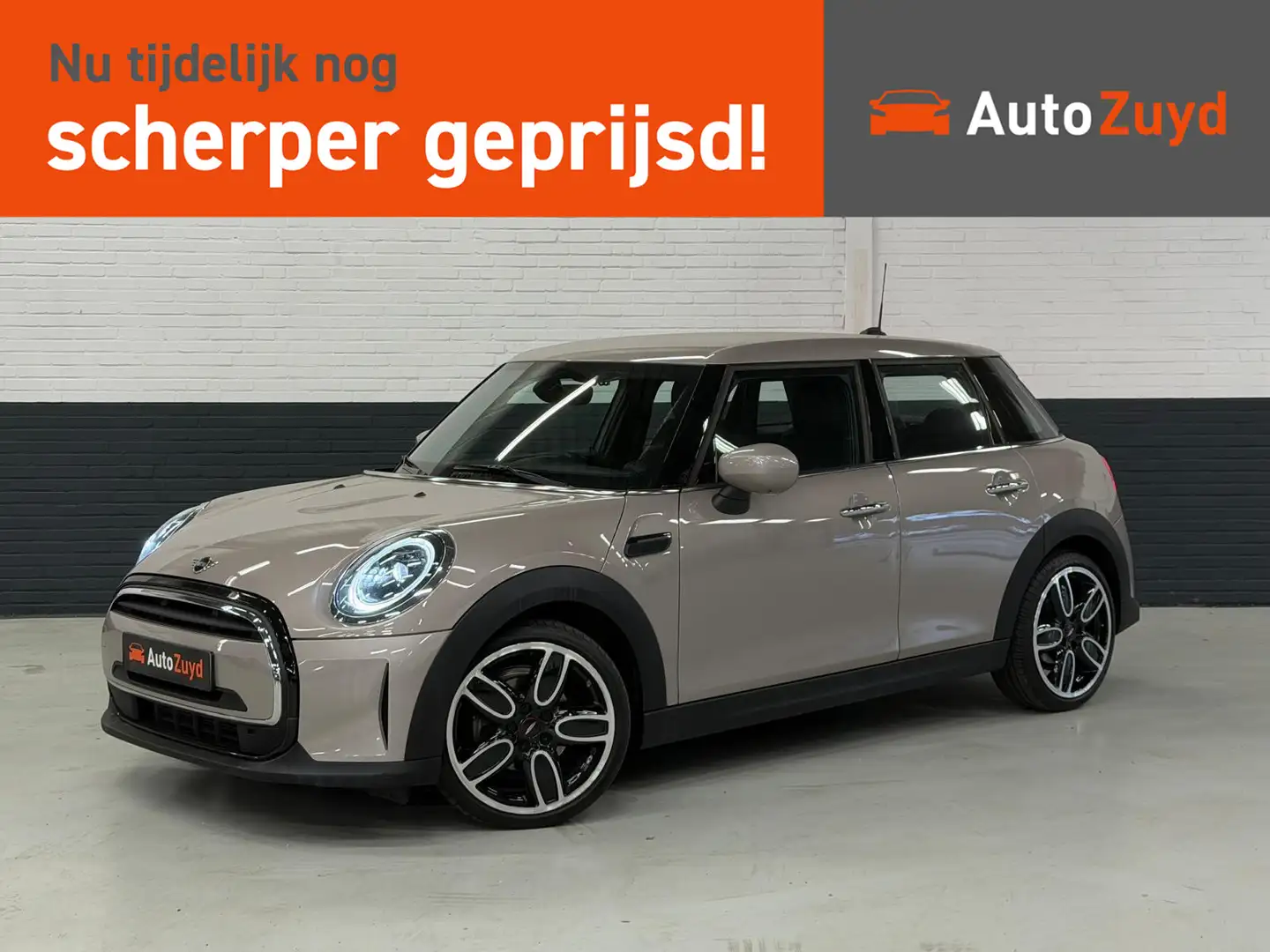 MINI One Mini 1.5 / Camera / CarPlay / Navi / Clima / Leder Beige - 1