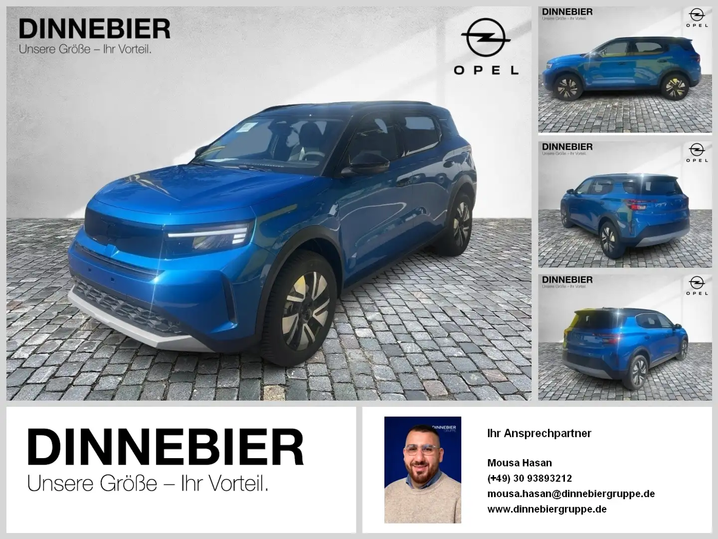 Opel Frontera Electric *PDC+KAMERA+LED+SITZHEIZUNG* Bleu - 1