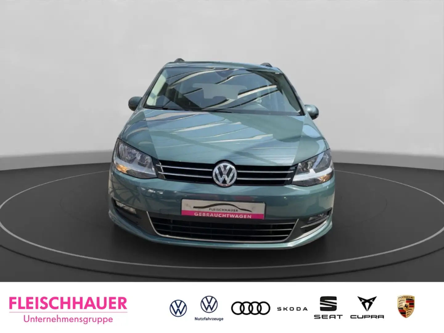 Volkswagen Sharan 1.4 TSI DSG 7-Sitzer AHK  Navi Klimaautom. DAB Amb Modrá - 2