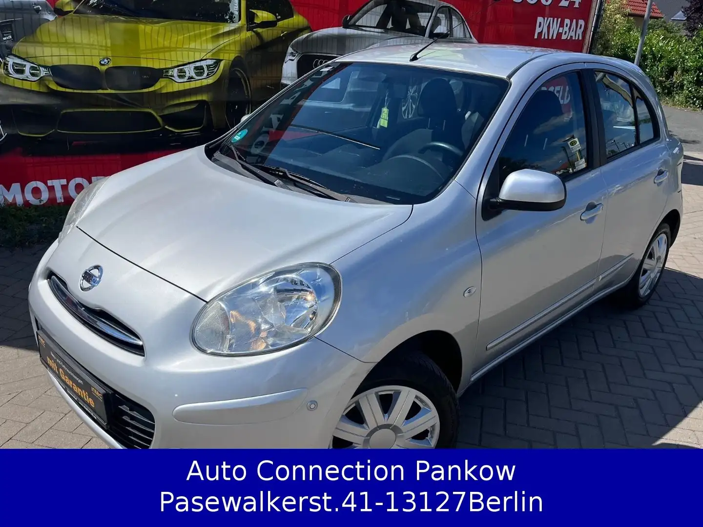 Nissan Micra Acenta**TÜV NEU*ÖLSERVICE NEU** Silber - 2