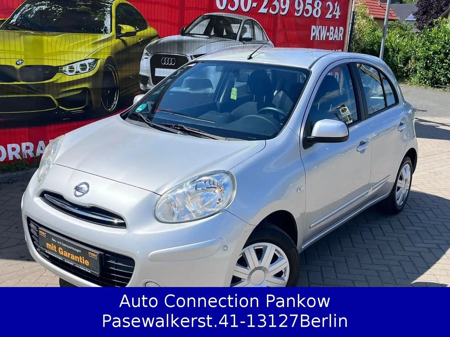 Nissan Micra Acenta**TÜV NEU*ÖLSERVICE NEU** Silber - 1