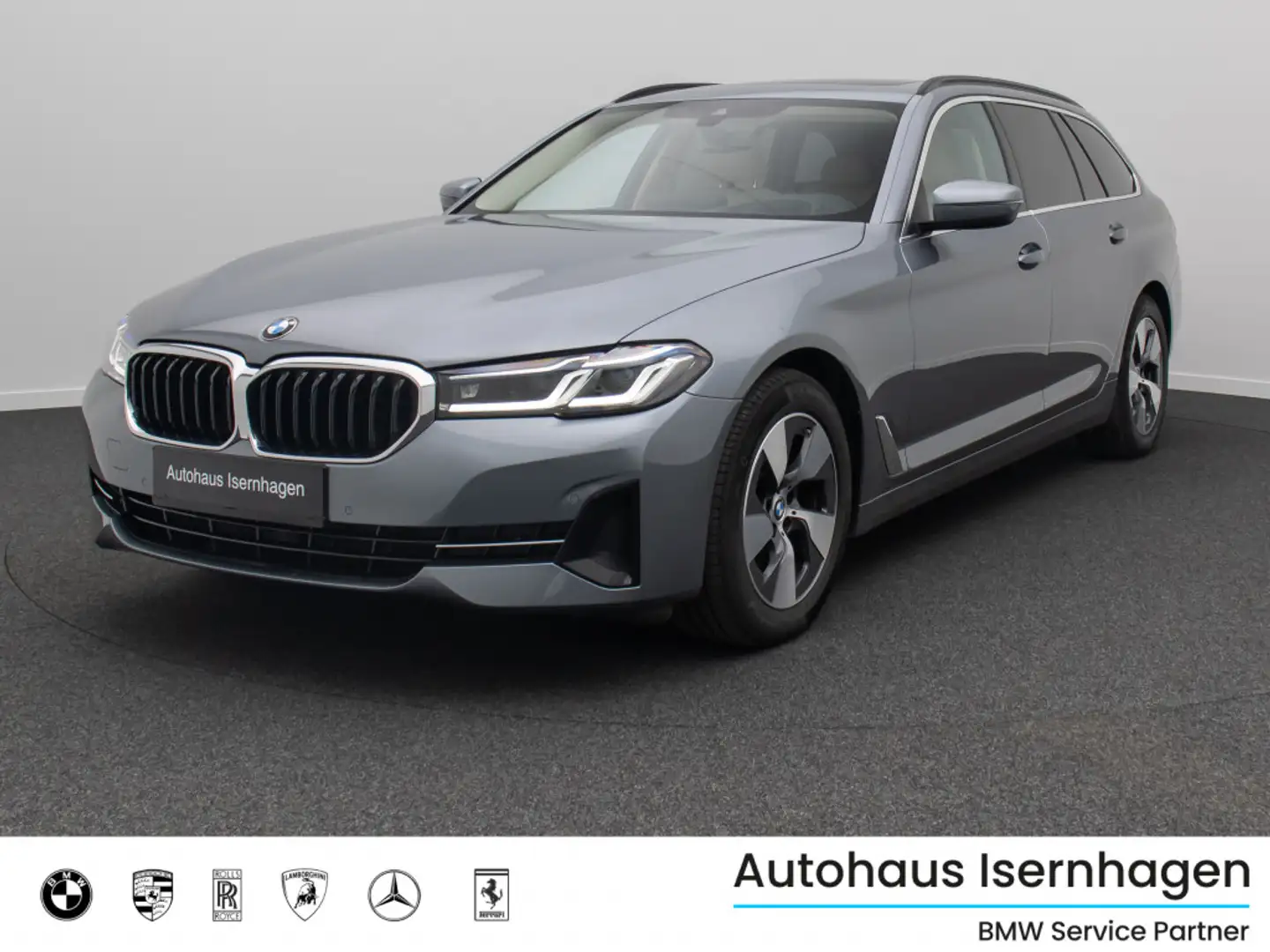BMW 520 Laser DAB Kamera AHK HUD Panorama Komfort Silber - 1