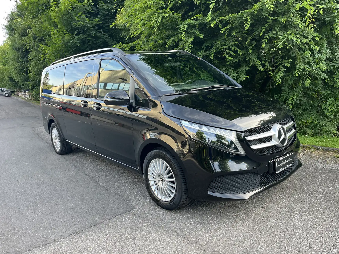Mercedes-Benz V Long 300 d Premium 4matic auto + IVA Černá - 2