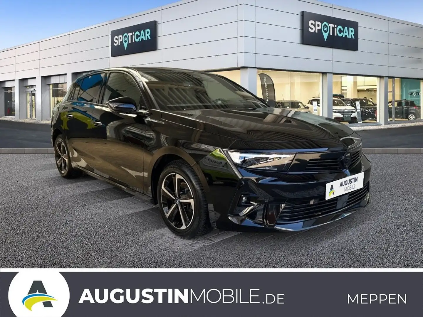 Opel Astra GS Line 1.2 Turbo Automatik *AHK*NAV* Noir - 1