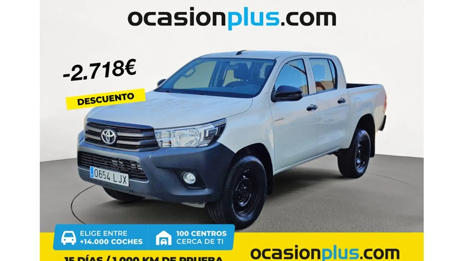 Toyota Hilux Cabina Doble GX Blanco - 1