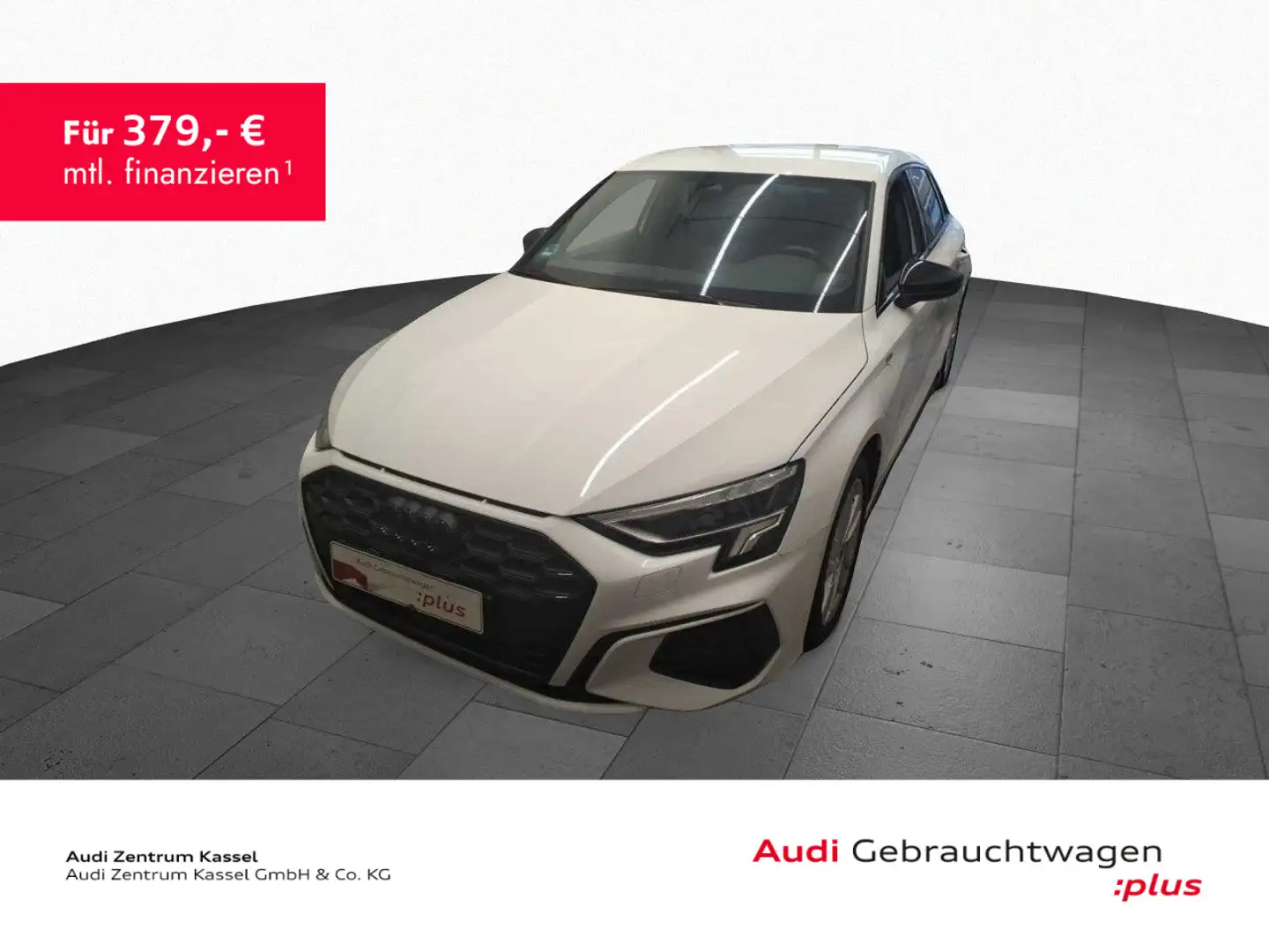 Audi A3 A3 SB 45 TFSIe S line LED B&O Navi PDC+ Carplay Weiß - 1